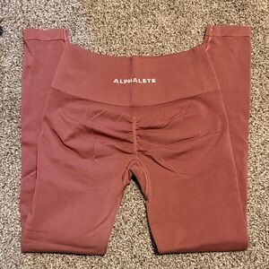 Alphalete Amplify - Rose High Rise Leggings